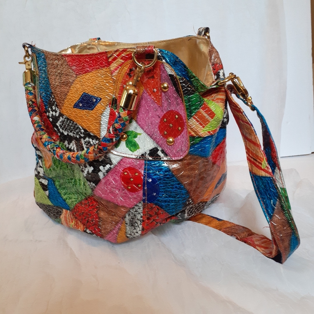 Colorful Hobo bag - Picture 2 of 8